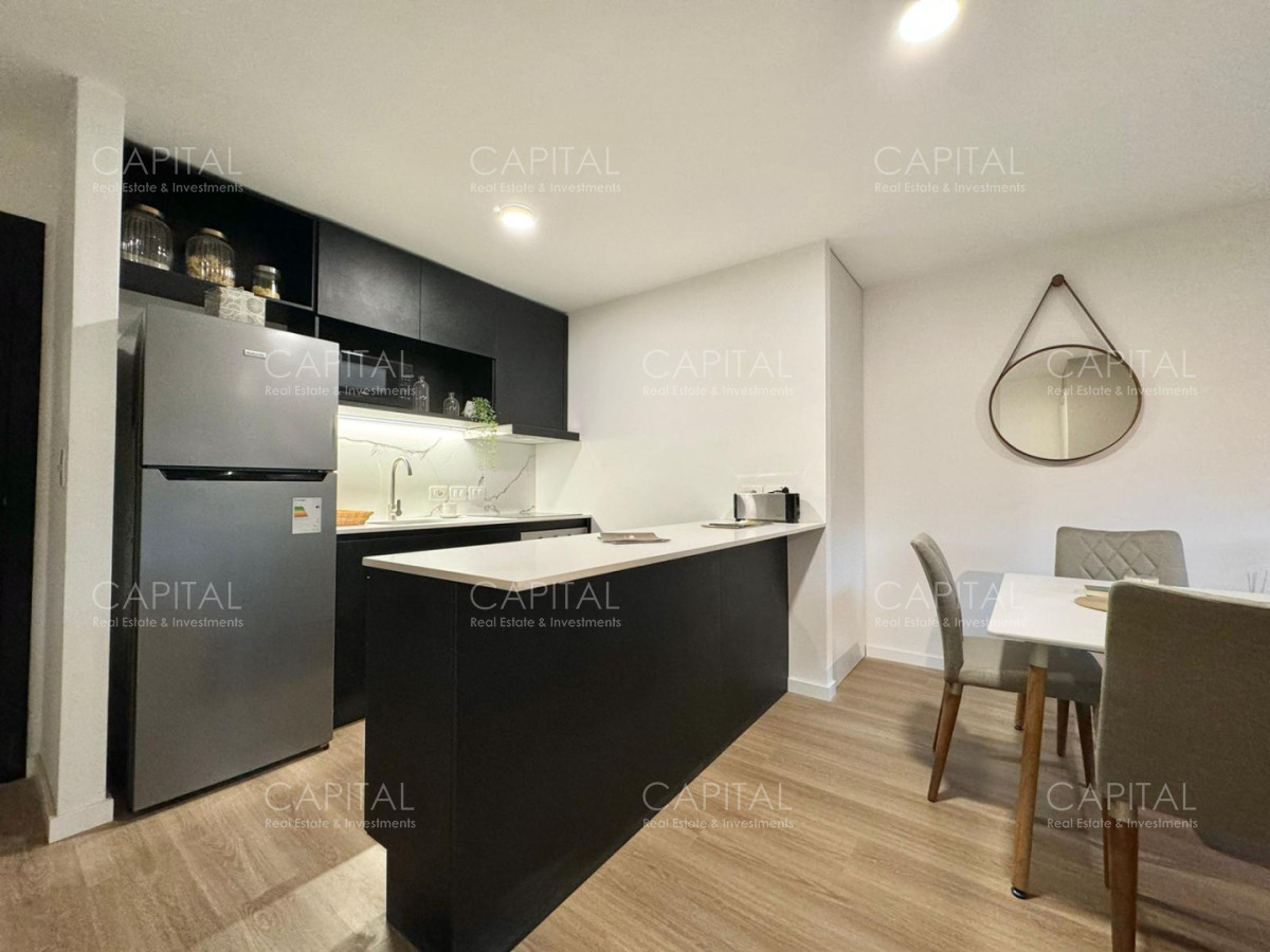 Apartamento ID.40397 - Apartamento en pozo de un dormitorio en piso alto ubicado en el centro de Montevideo.