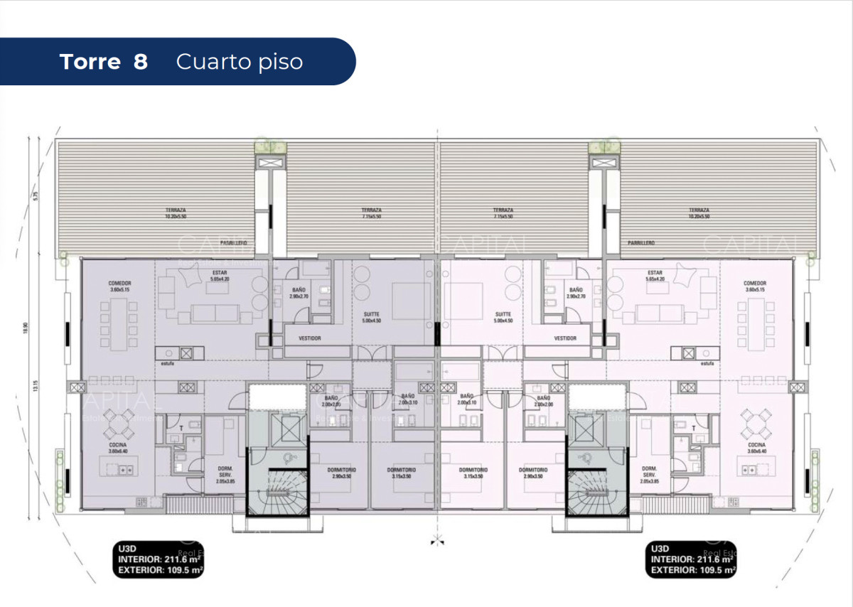 Apartamento ID.37769 - Selenza Village - Penthouse de 3 dormitorios y servicio frente al Mar - Manantiales
