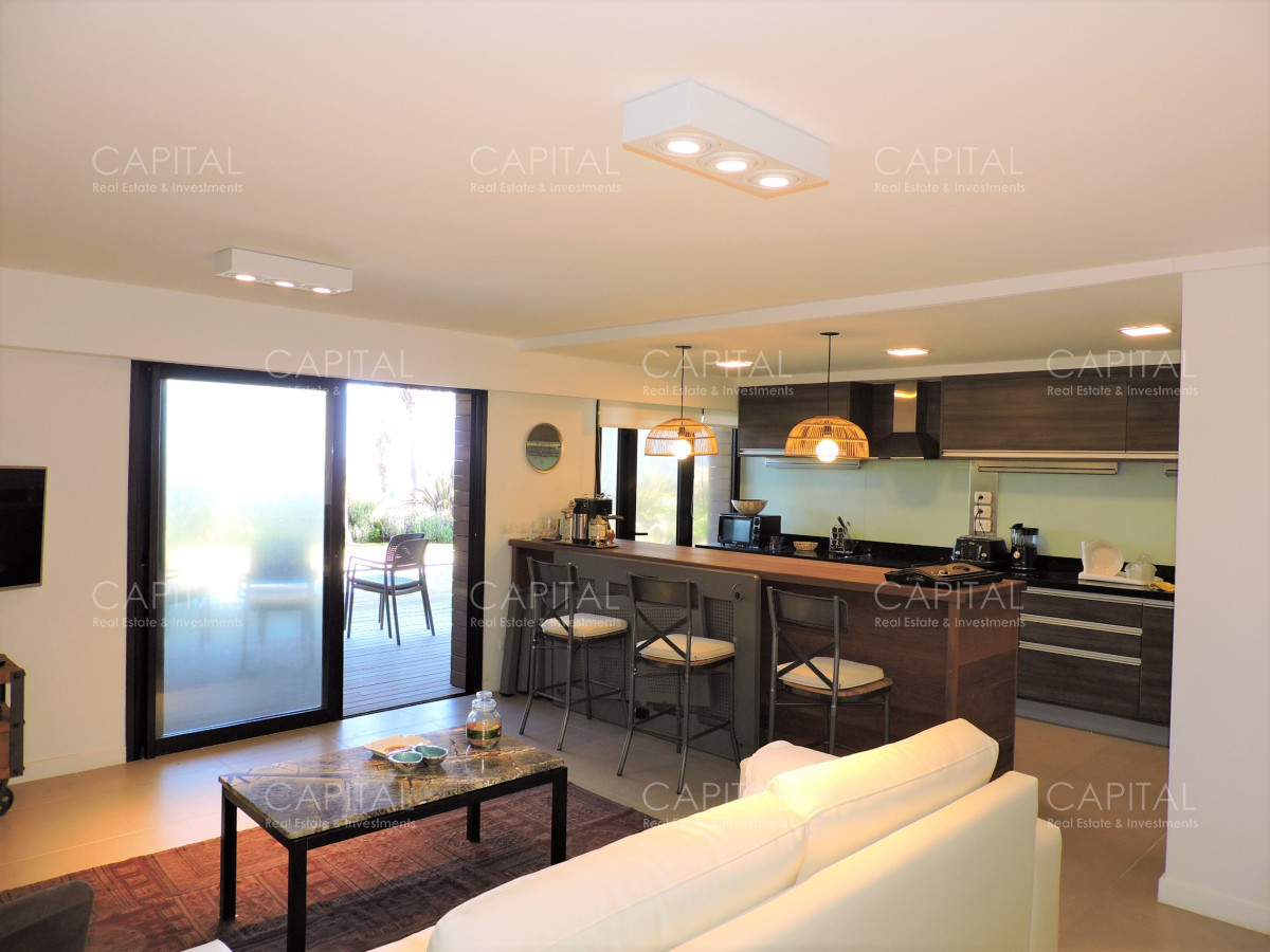 Apartamento ID.37063 - Selenza frente al mar en Manantiales con piscina y parrillero
