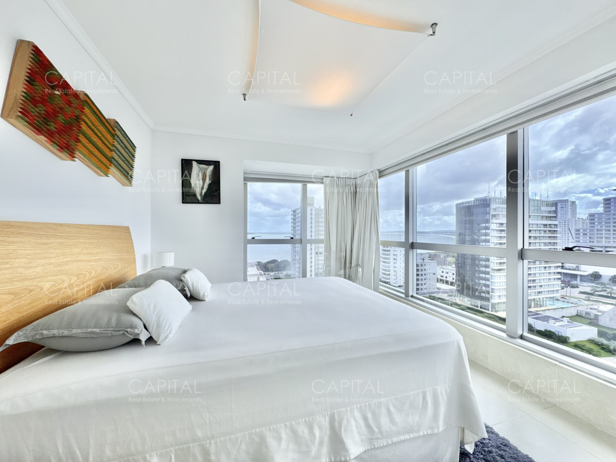 Apartamento ID.38165 - Apartamento de dos dormitorios en alquiler en playa mansa punta del este