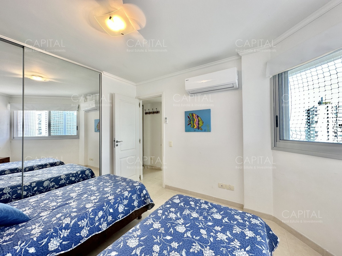 Apartamento ID.34061 - Departamento con Vista al Mar Dos Dormitorios en Alquiler Art Boulevard