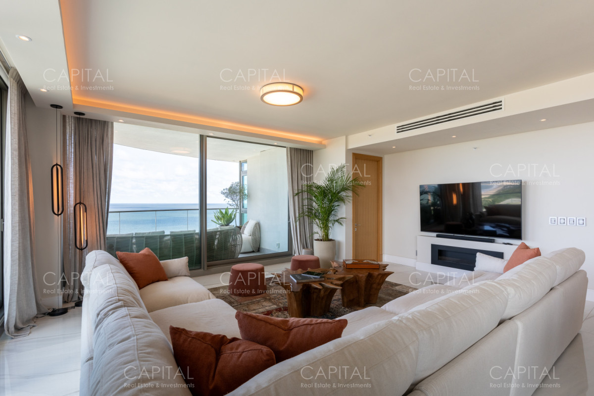 Apartamento ID.39387 - Fendi Chateau Departamento Primera Fila en Playa Mansa de Punta del este en Alquiler