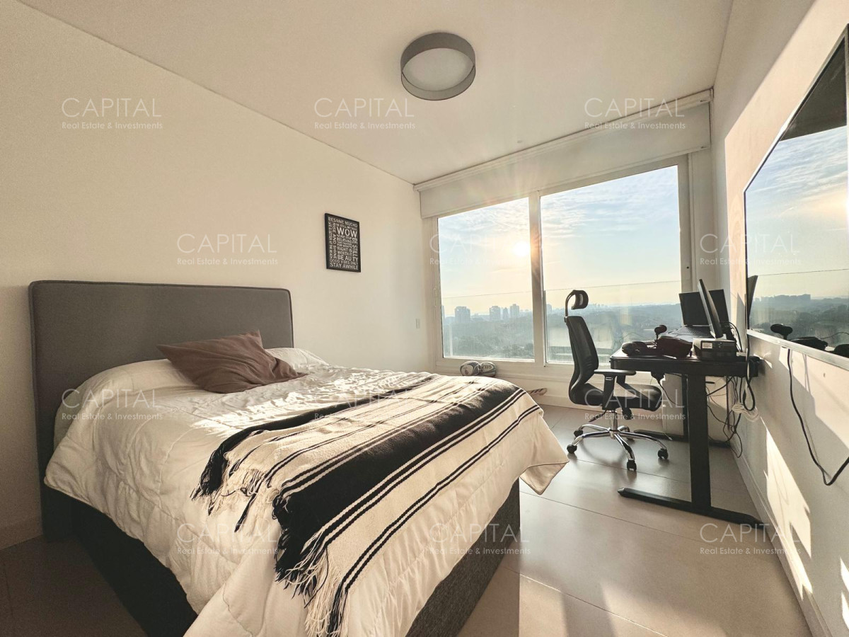 Apartamento ID.32036 - Apartamento de tres dormitorios en Le Parc, Primera fila en playa brava en venta