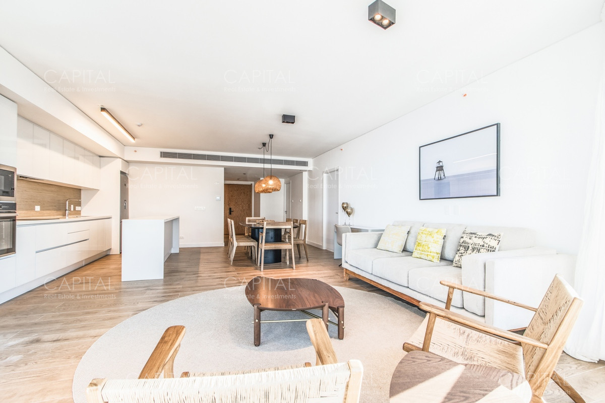 Apartamento ID.34062 - TRUMP TOWER Apartamento primera linea en Playa Brava, Punta del Este dos dormitorios en Alquiler Anual