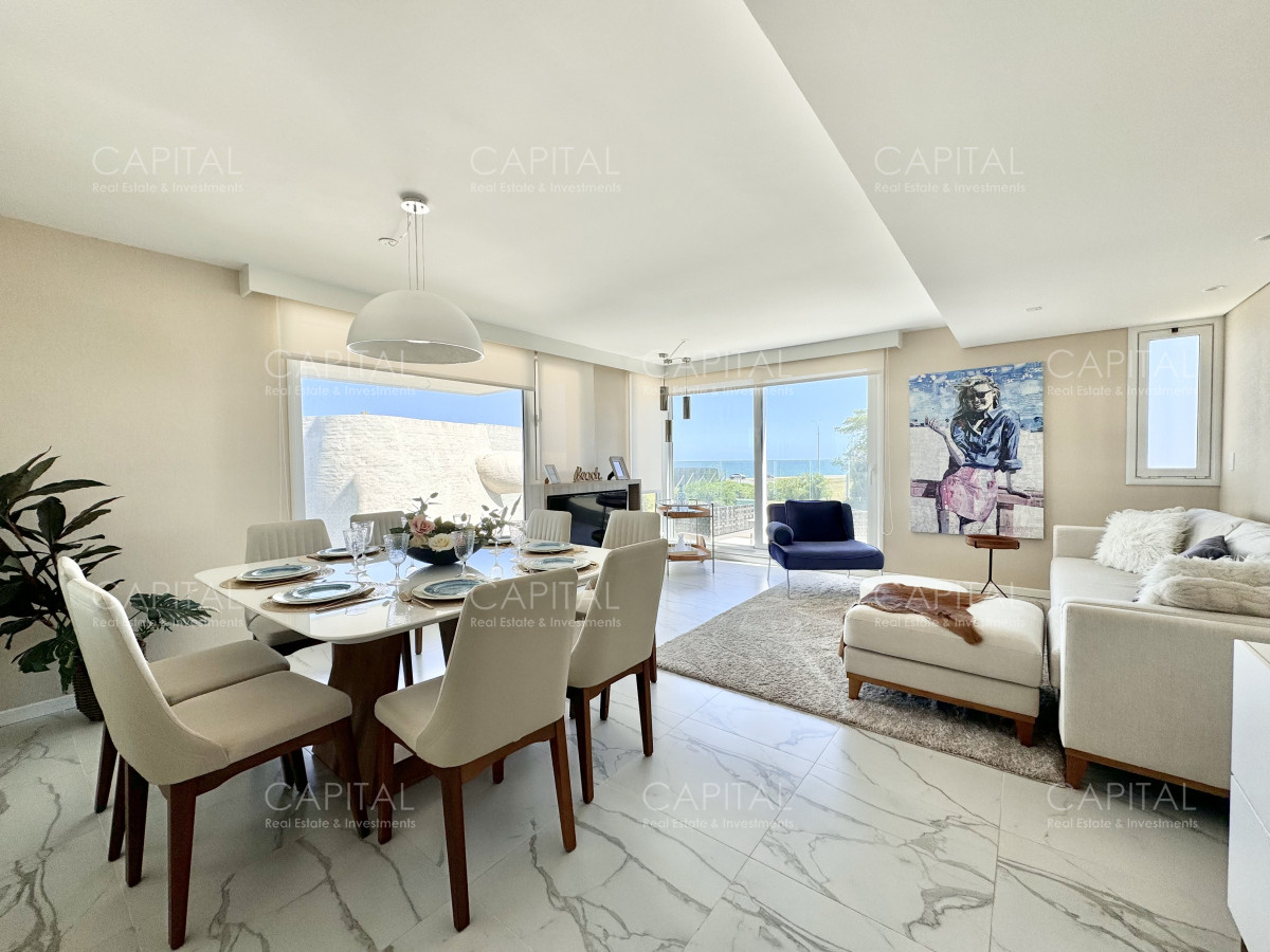 Apartamento ID.37212 - Apartamento de tres dormitorios y dependencia en alquiler, Punta del Este
