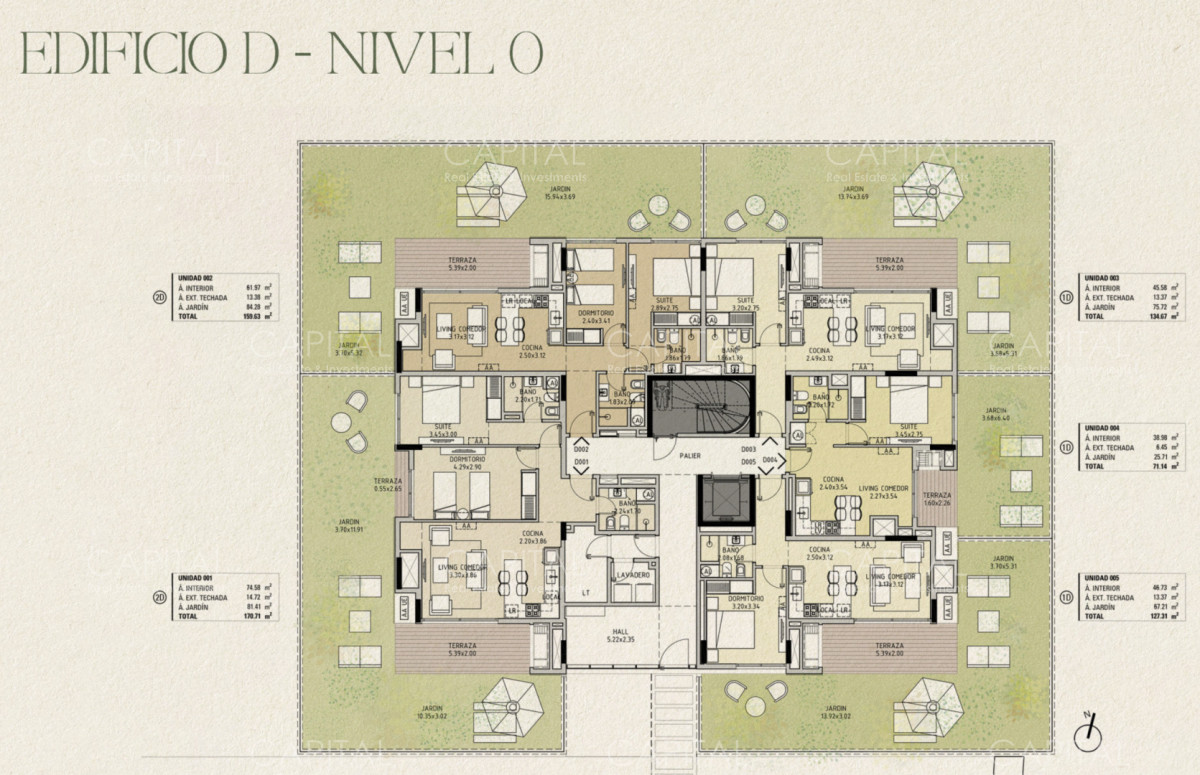 Apartamento ID.40086 - Departamento en Pozo 2 dormitorios planta baja en La Barra