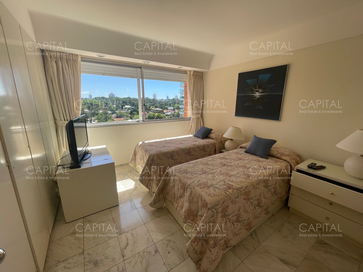 Apartamento ID.36605 - Excepcional semipiso Torre de Categoria frente a Playa Mansa