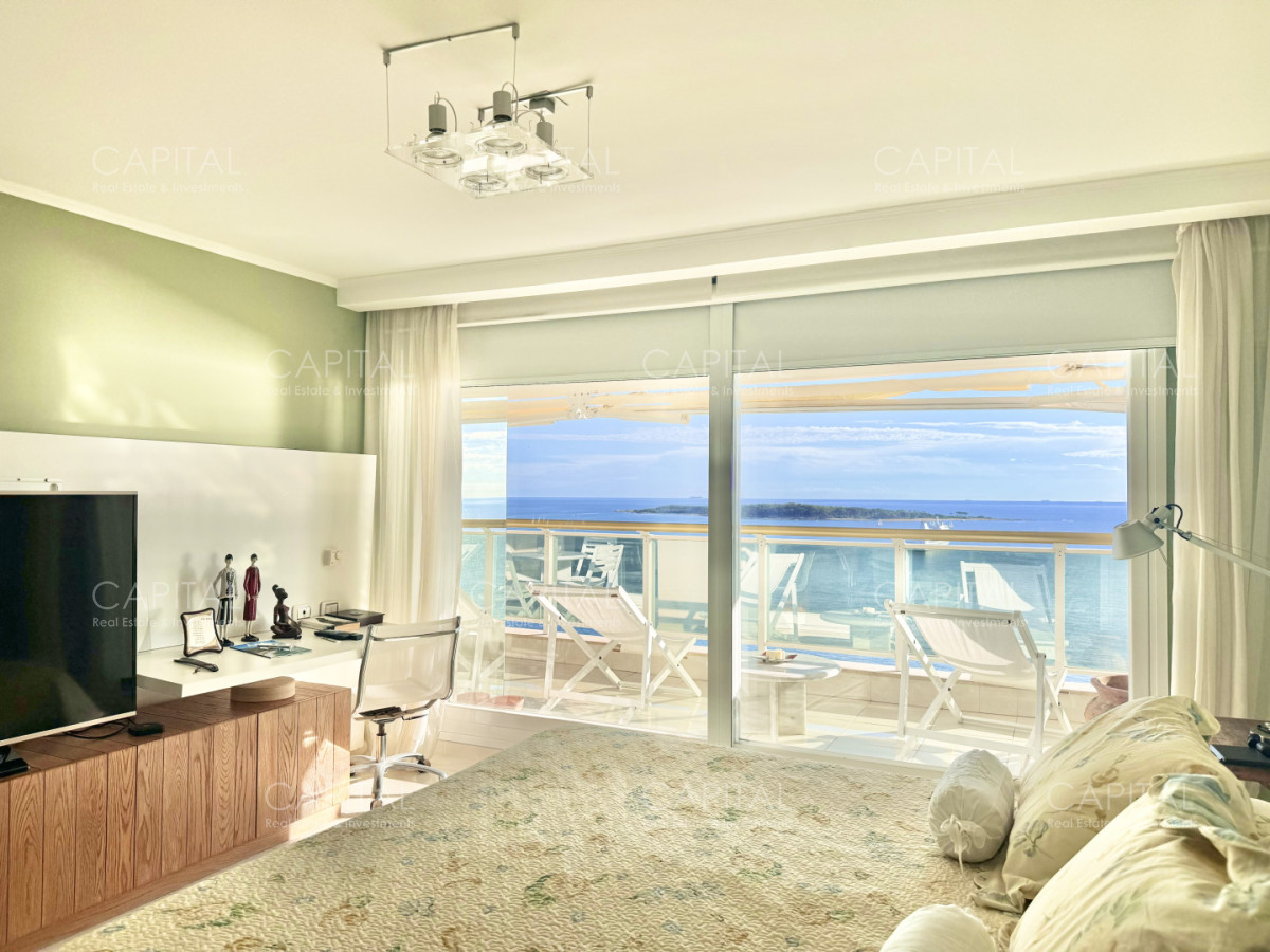 Apartamento ID.39811 - Apartamento Unificado en venta, Torre Le Jardin, Playa Mansa, Punta del Este.