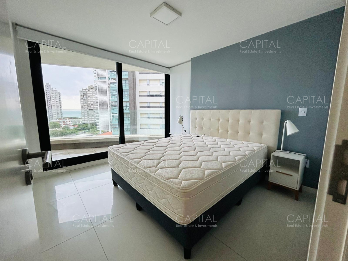 Apartamento ID.36184 - ARTOWER de un dormitorio en alquiler anual, Punta del Este.