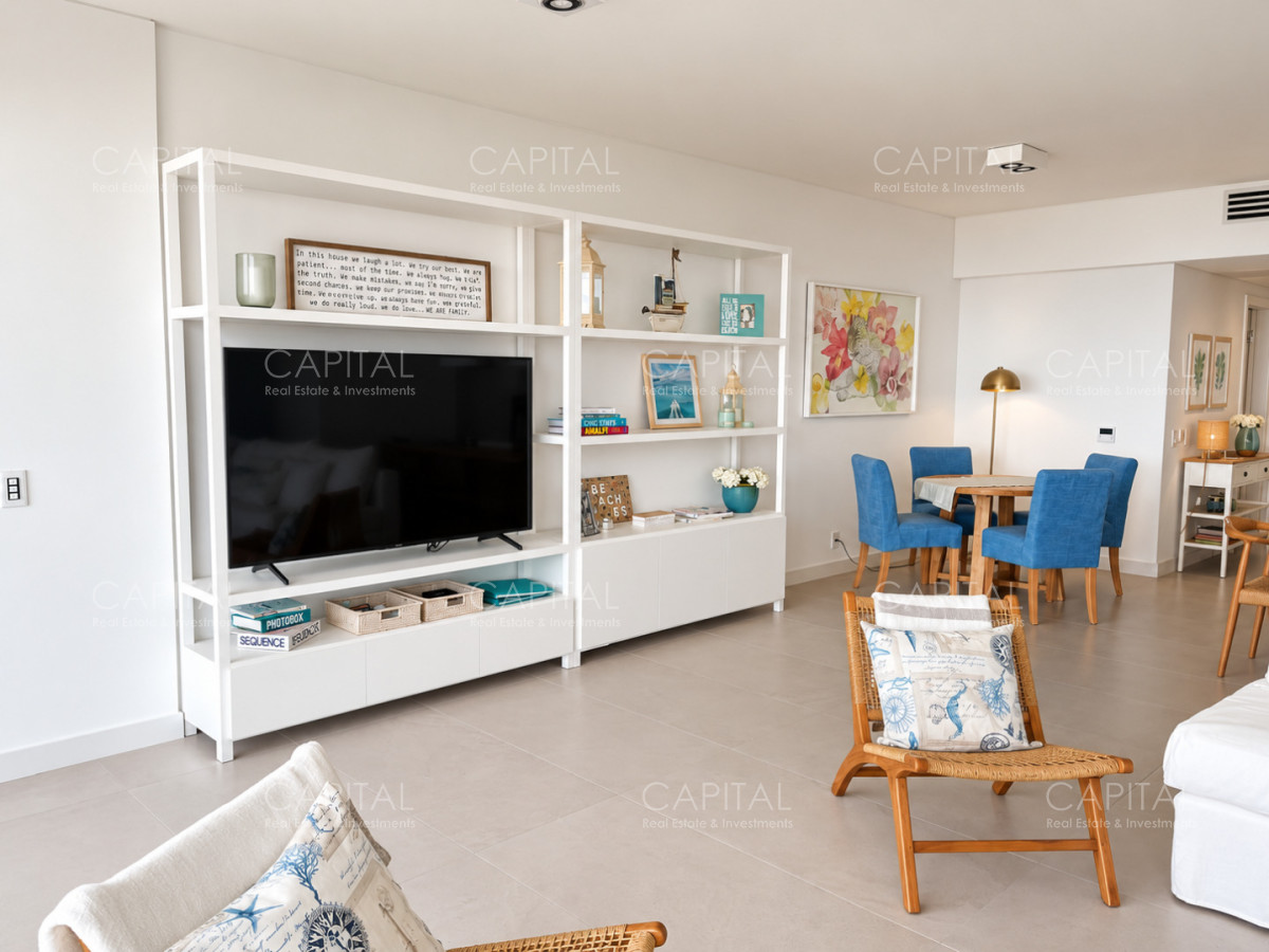 Apartamento ID.40800 - Excelente unidad esquinera 3 dorm y dependencia en Le Parc Playa Brava