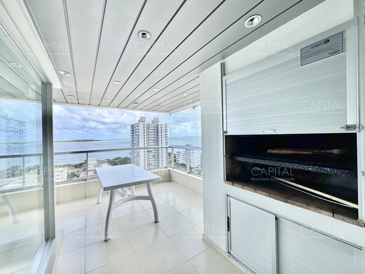 Apartamento ID.38165 - Apartamento de dos dormitorios en alquiler en playa mansa punta del este