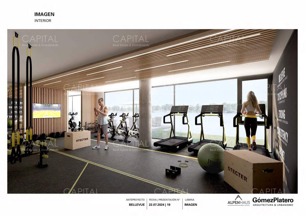 Apartamento ID.37389 - BELLEVUE - Excepcional departamento de 2 dormitorios con vistas al lago!