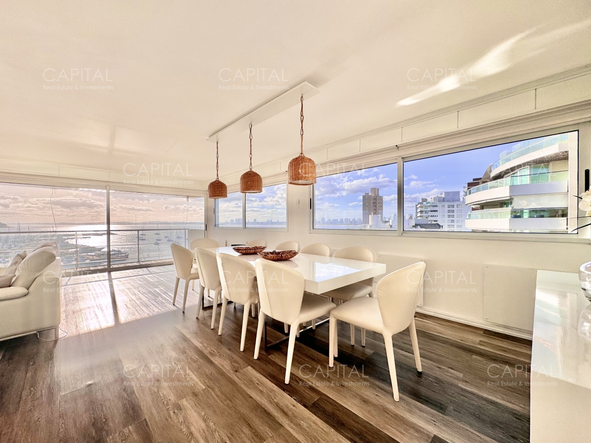 Apartamento ID.25200 - Apartamento Venta Puerto Punta del Este Seis Dormitorios 