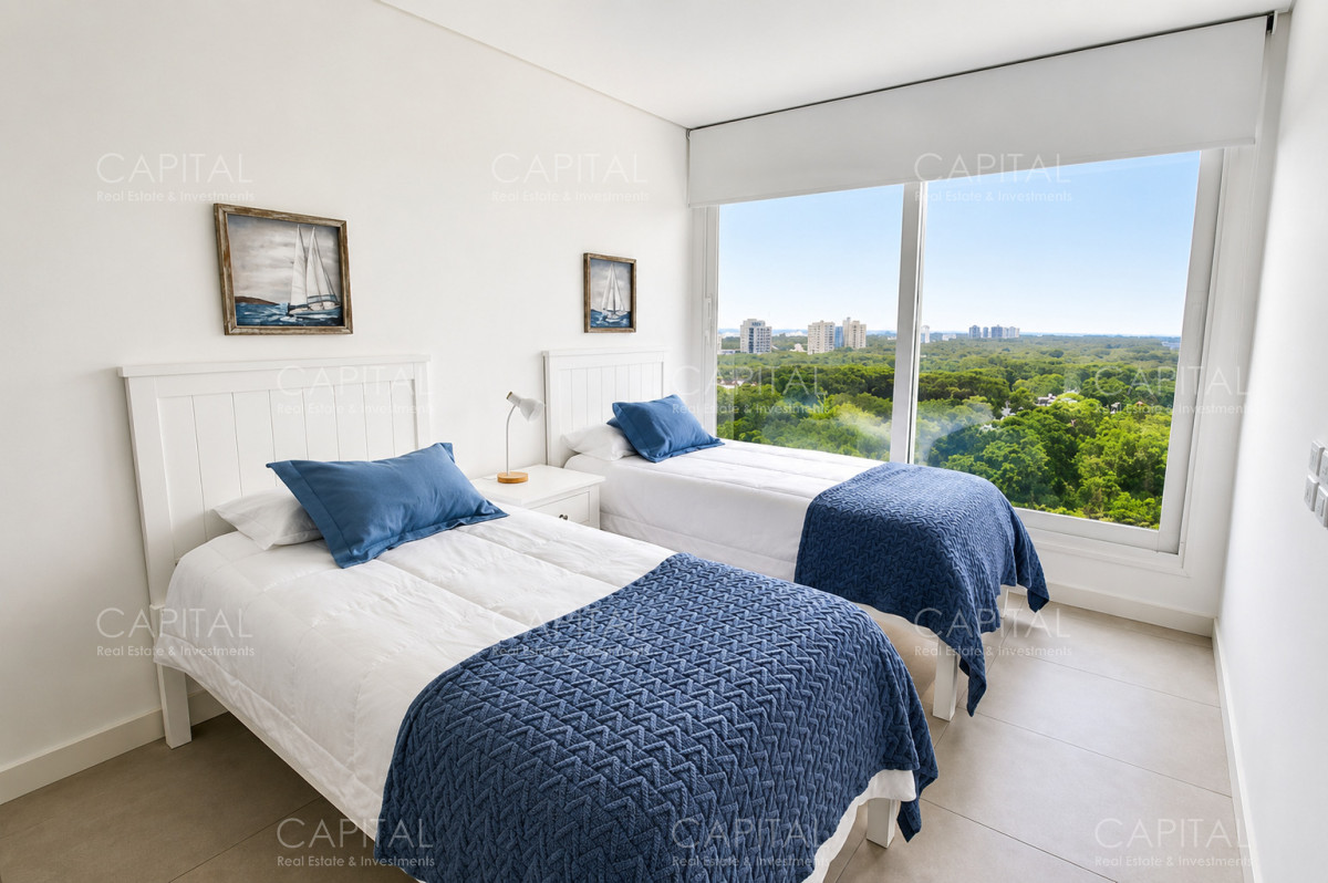 Apartamento ID.37130 - Le Parc departamento piso alto frente a Playa Brava