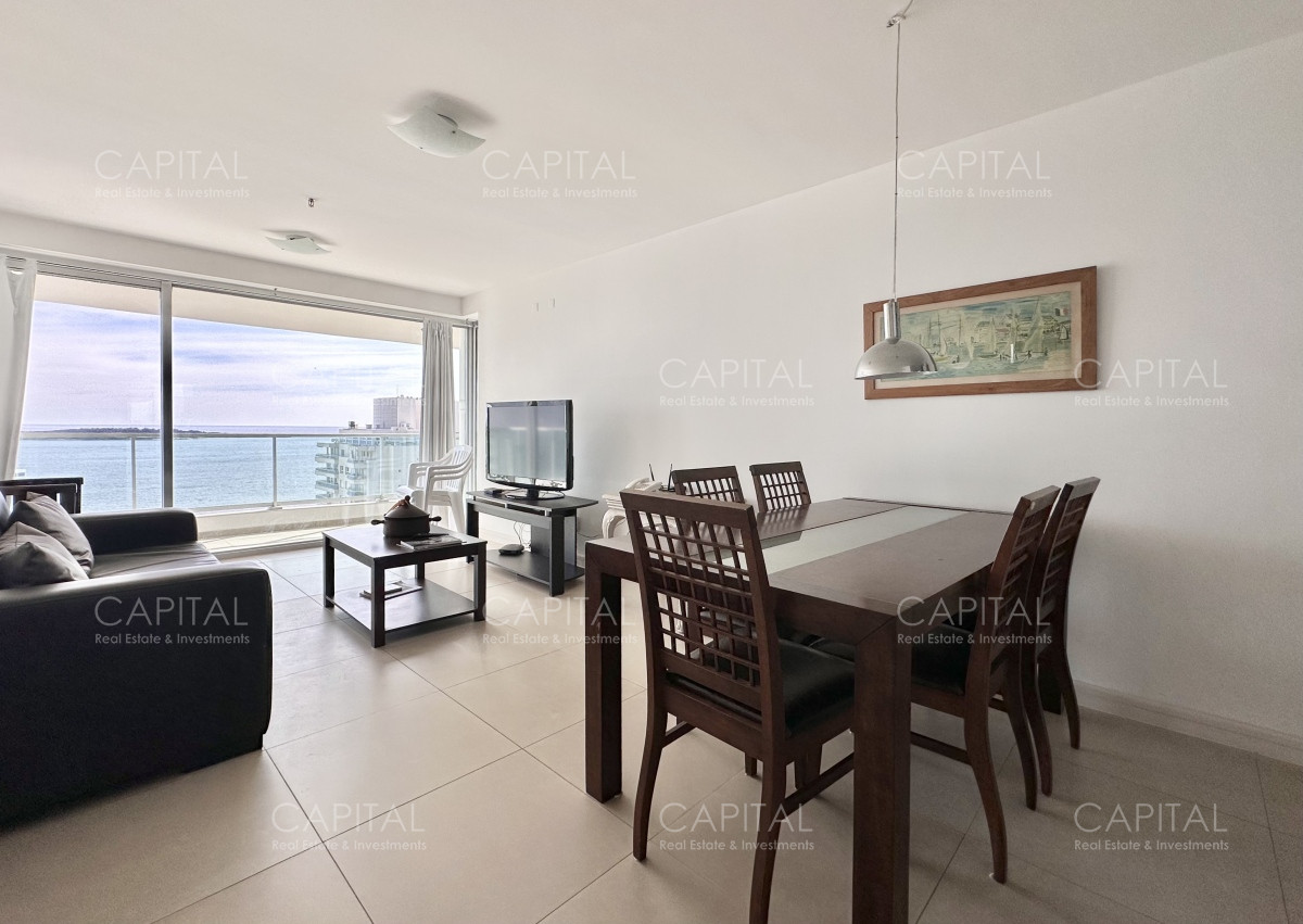 Apartamento ID.34912 - Apartamento de dos dormitorios con parrillero en venta Playa Mansa.