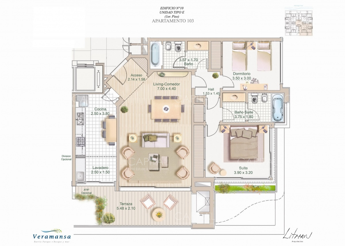 Apartamento ID.28847 - Departamento en Venta - Playa Mansa