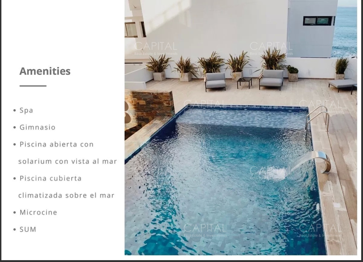 Apartamento ID.34419 - Apartamento frente al mar de tres dormitorios en Penisnula de Punta del este