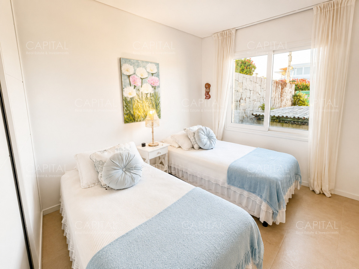 Apartamento ID.37131 - Palcos de Manantiales 3 dormitorios con parrillero y vista al mar
