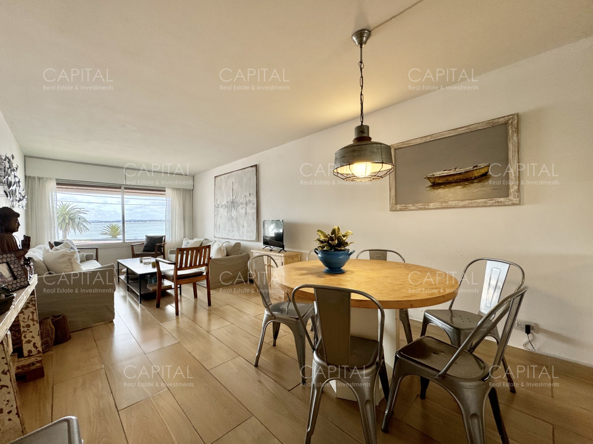 Apartamento de dos dormitorios frente al mar de temporada, Punta del Este., photo 3