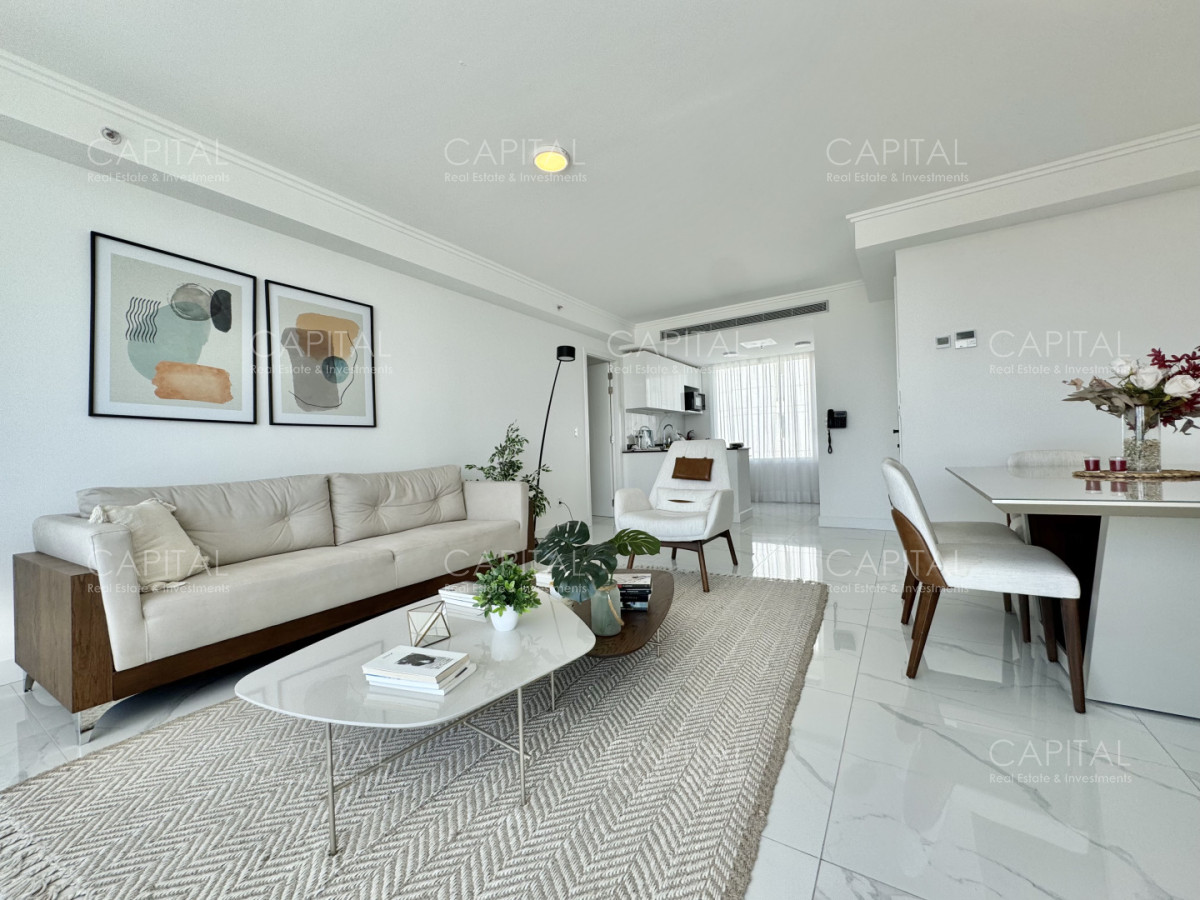 Apartamento ID.39453 - Paramount Tower de dos dormitorios frente al mar en Alquiler, Playa Mansa Punta del este