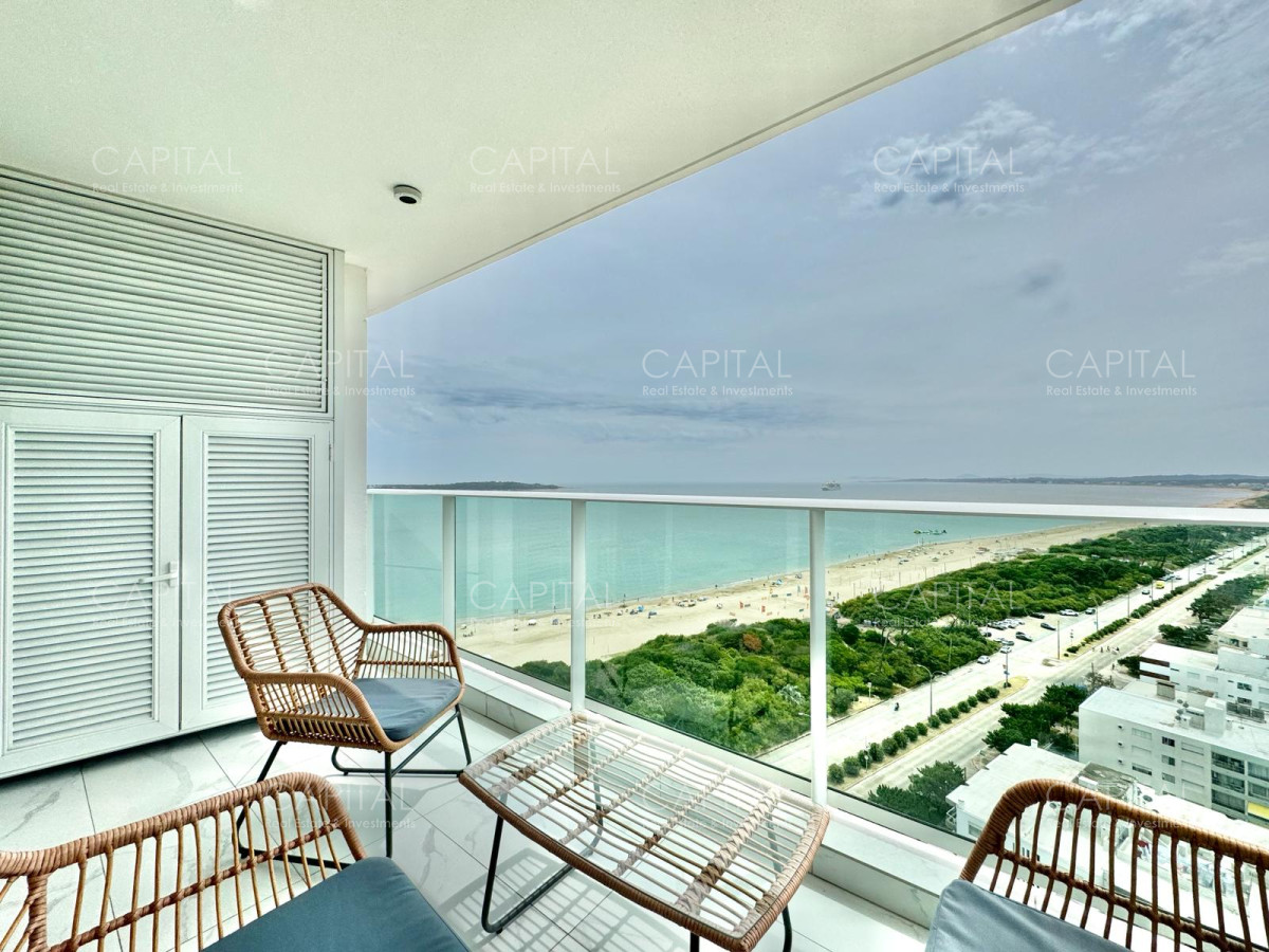 Apartamento ID.35372 - Paramount Tower Punta del Este Dos Dormitorios en Alquiler