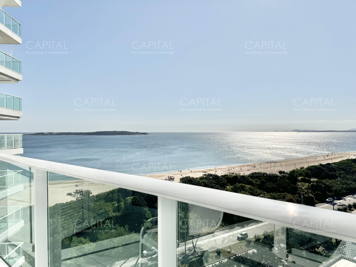 Apartamento ID.37058 - Paramount Tower de dos dormitorios frente al mar en Venta, Playa Mansa Punta del este