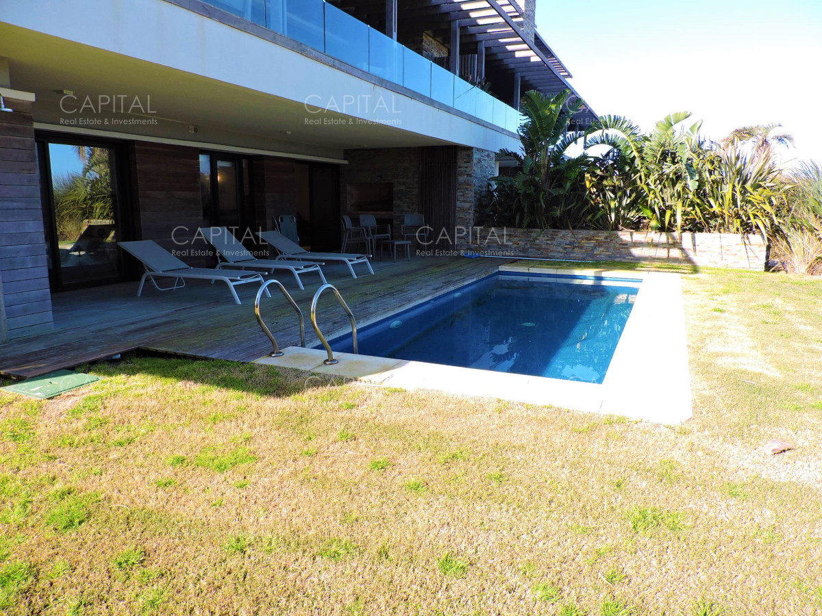 Apartamento ID.37063 - Selenza frente al mar en Manantiales con piscina y parrillero