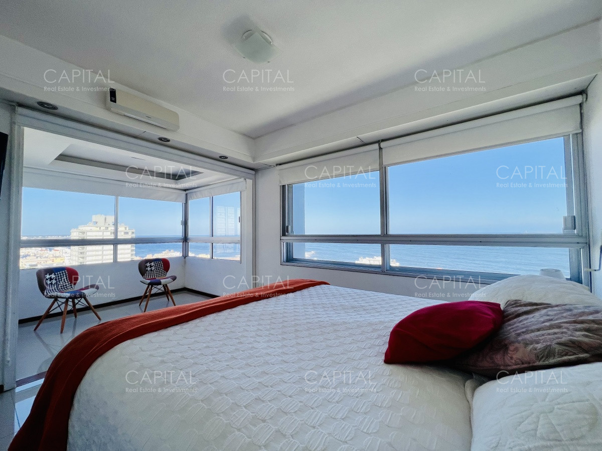 Apartamento ID.25978 - Muy lindo apartamento de tres dormitorios con vista a la Brava en venta