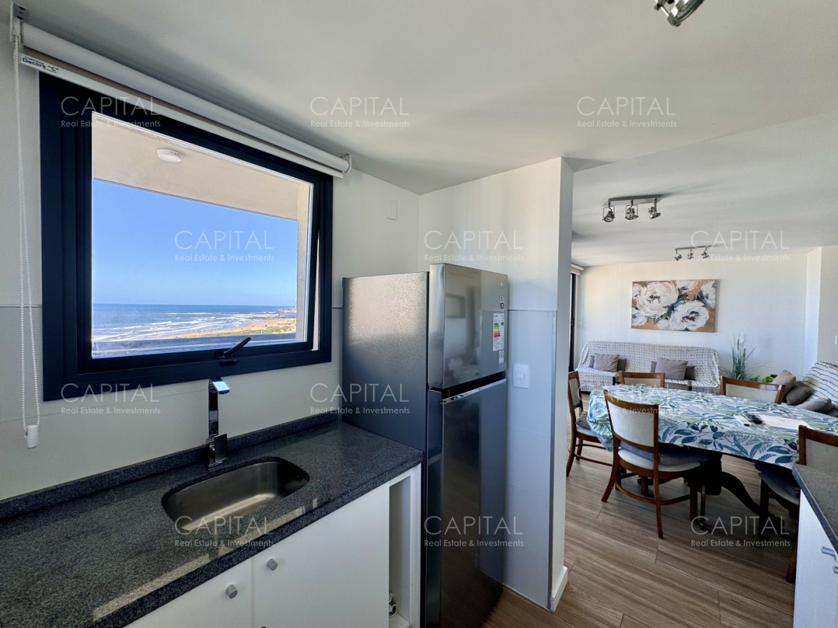 Apartamento ID.39838 - Apartamento en venta de dos dormitorios con vista al Mar, Playa Brava, Punta del Este.