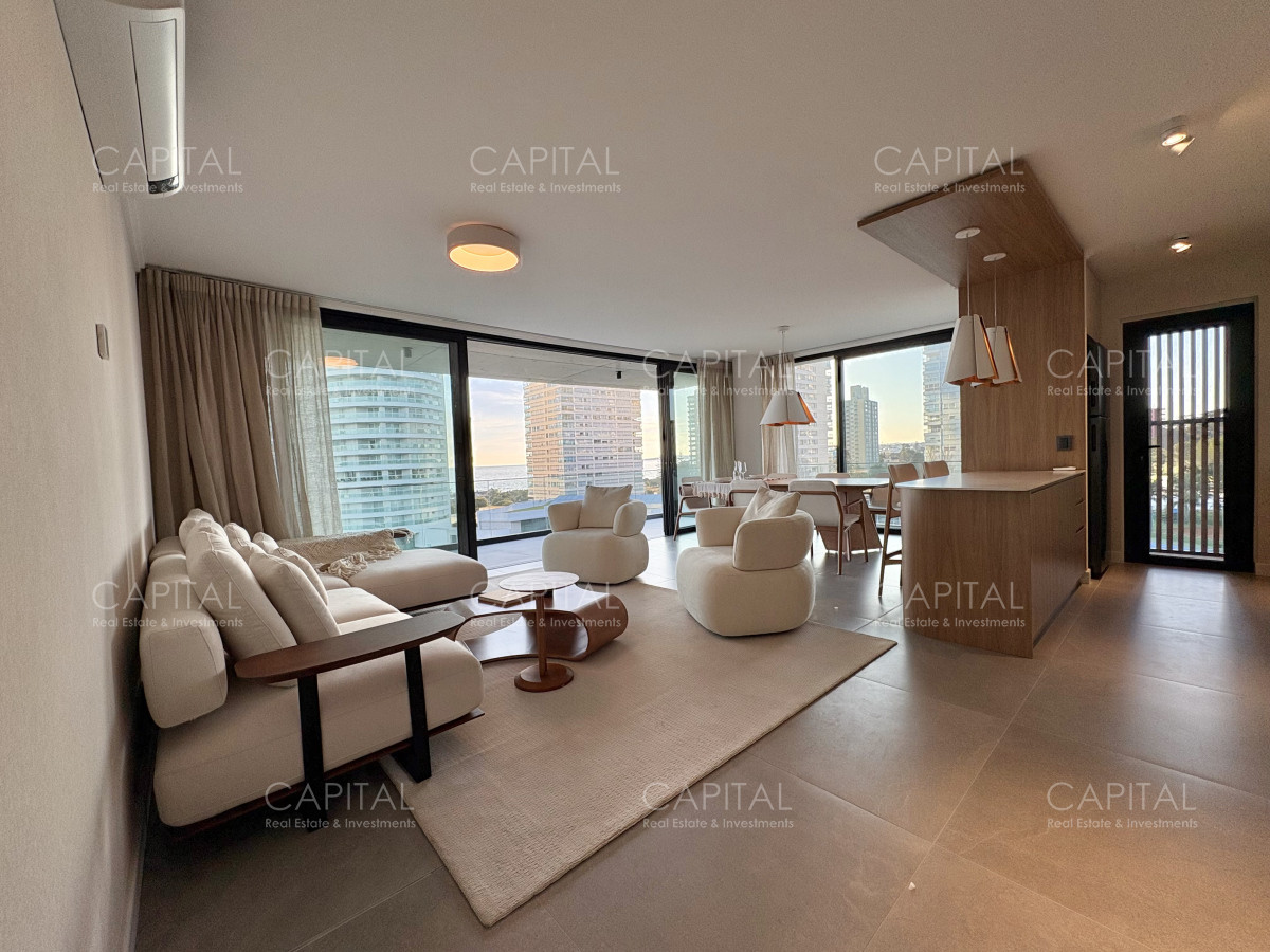 Apartamento ID.38783 - Apartamento de tres dormitorios en Saint Moritz Punta del Este en venta