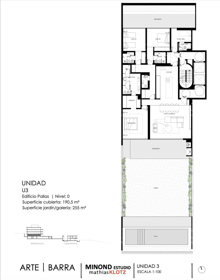 Apartamento ID.38226 - Departamento  en venta sobre el mar en La Barra con piscina y parrillero