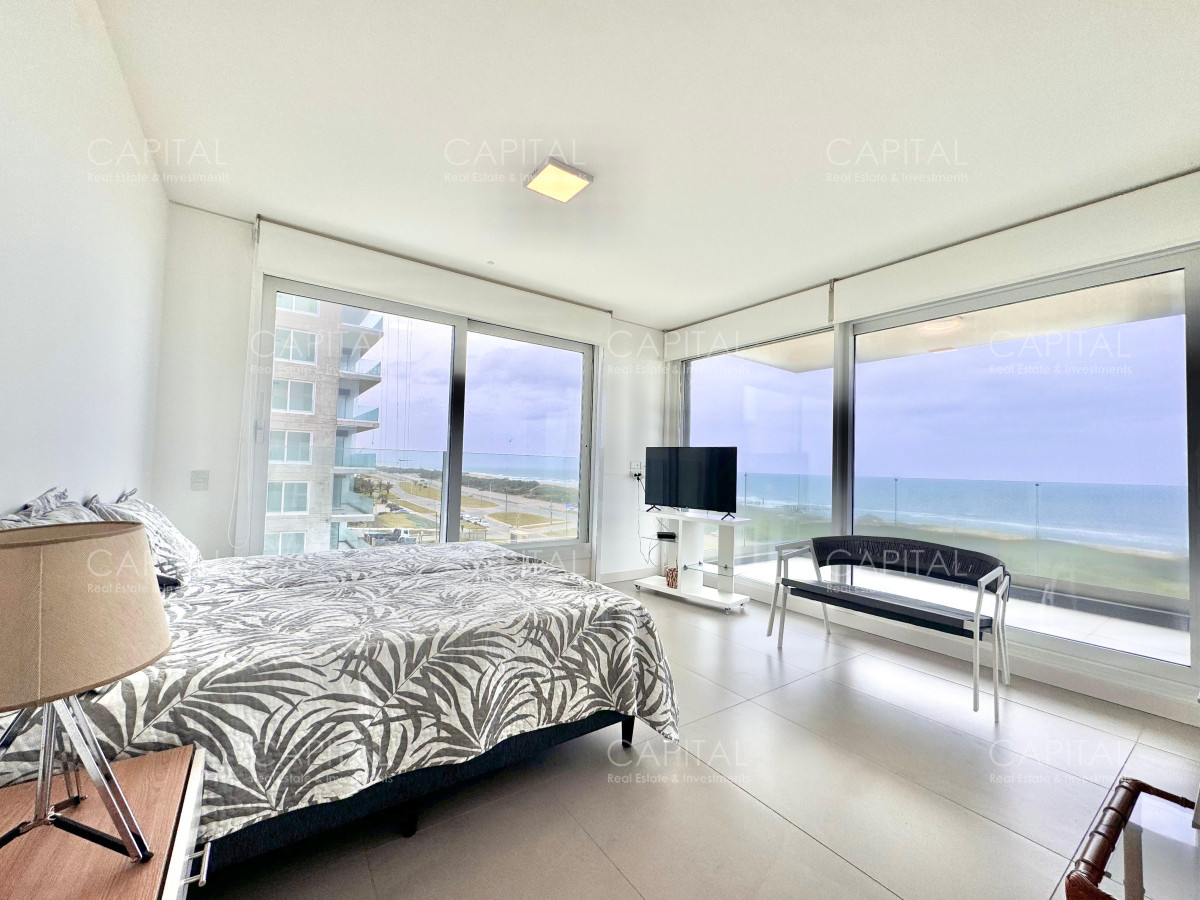 Apartamento ID.37044 - Le Parc Tres de tres dormitorios en suite mas servicio, esquinero en alquiler