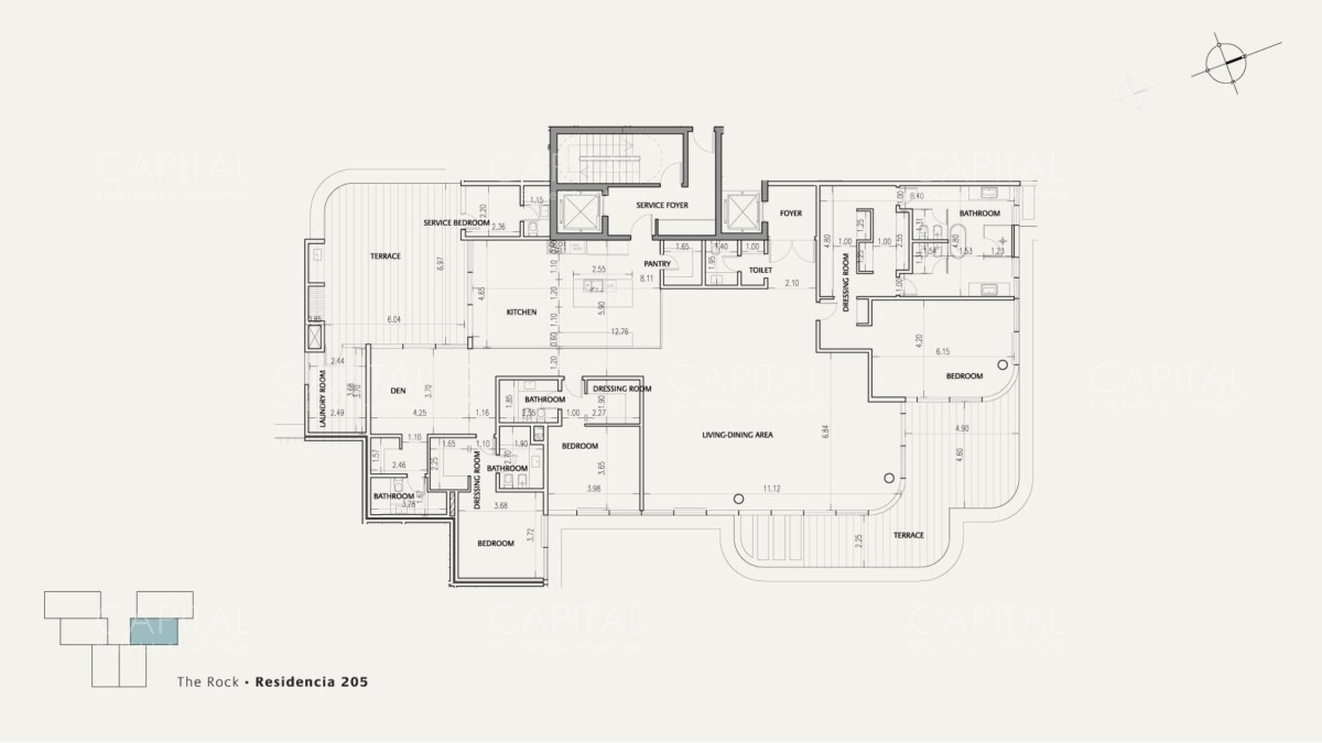 Apartamento ID.36874 - THE ROCK RESIDENCES APARTAMENTO EN VENTA PLAYA BRAVA, PUNTA DEL ESTE