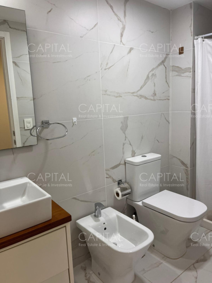 Apartamento ID.34398 - Apartamento en Alquiler a Estrenar de Un Dormitorio y Medio  Zona Aidy Grill