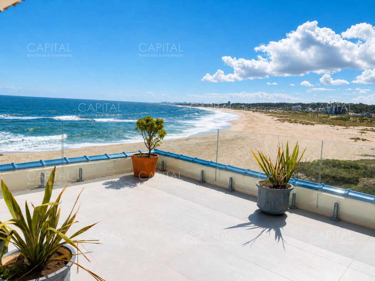 Penthouse 4 dormitorios y dependencia en Manantiales frente a Bikini Beach