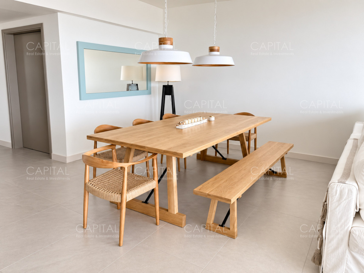 Apartamento ID.40800 - Excelente unidad esquinera 3 dorm y dependencia en Le Parc Playa Brava