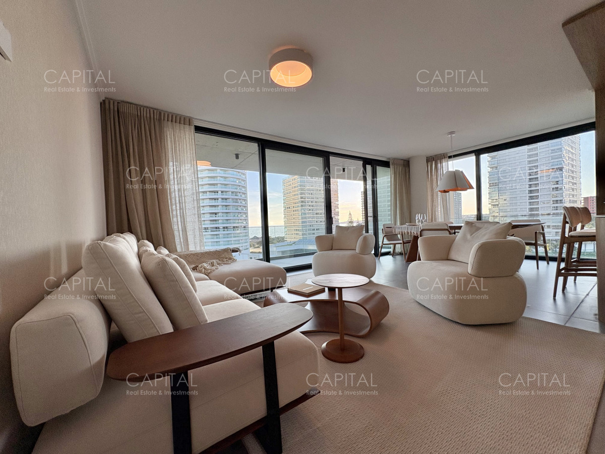 Apartamento ID.38783 - Apartamento de tres dormitorios en Saint Moritz Punta del Este en venta