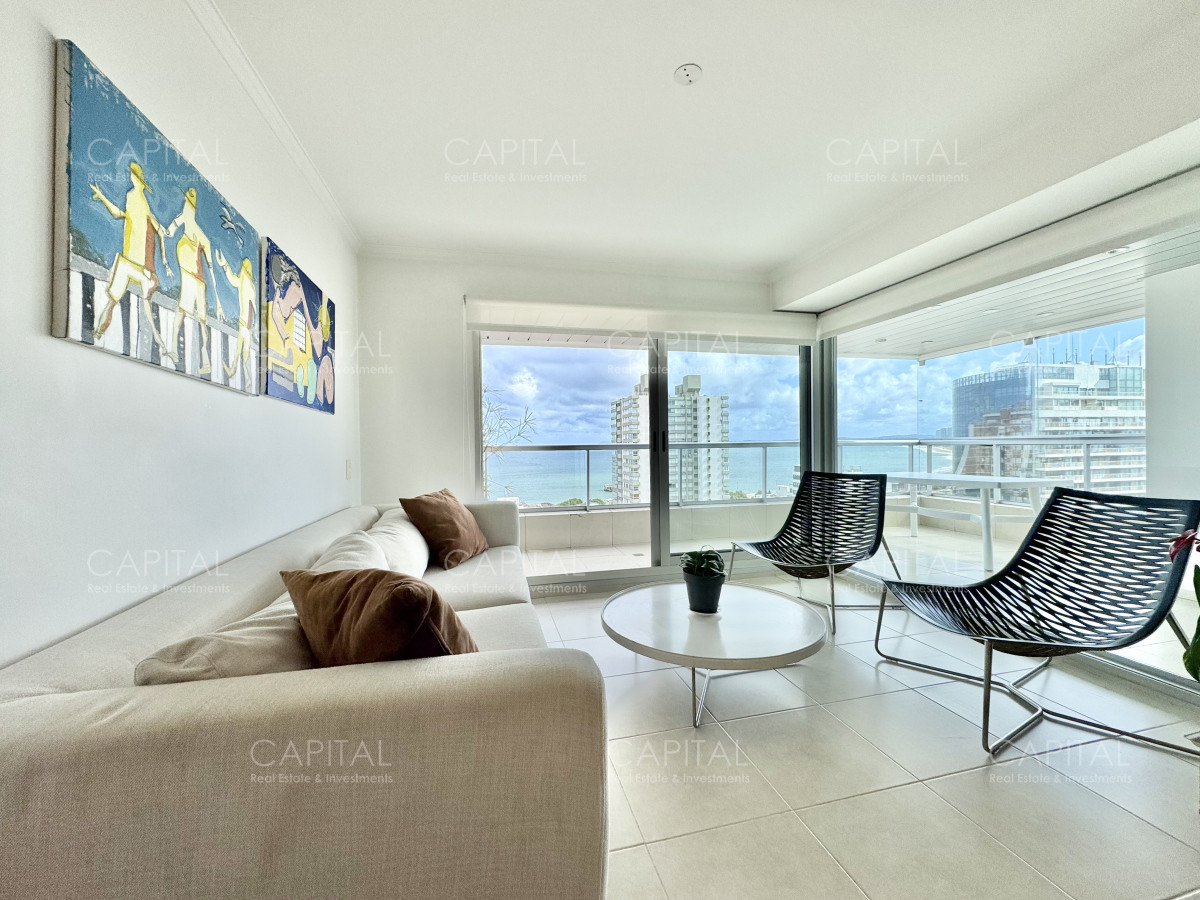 Apartamento ID.38165 - Apartamento de dos dormitorios en alquiler en playa mansa punta del este