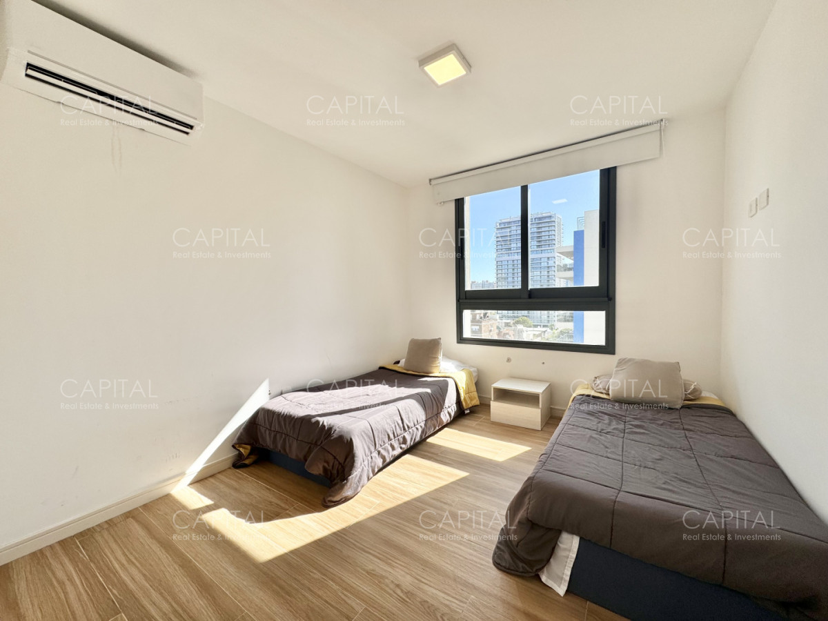 Apartamento ID.39840 - Apartamento de dos dormitorios con vista al Mar en Playa Brava, Punta del Este.