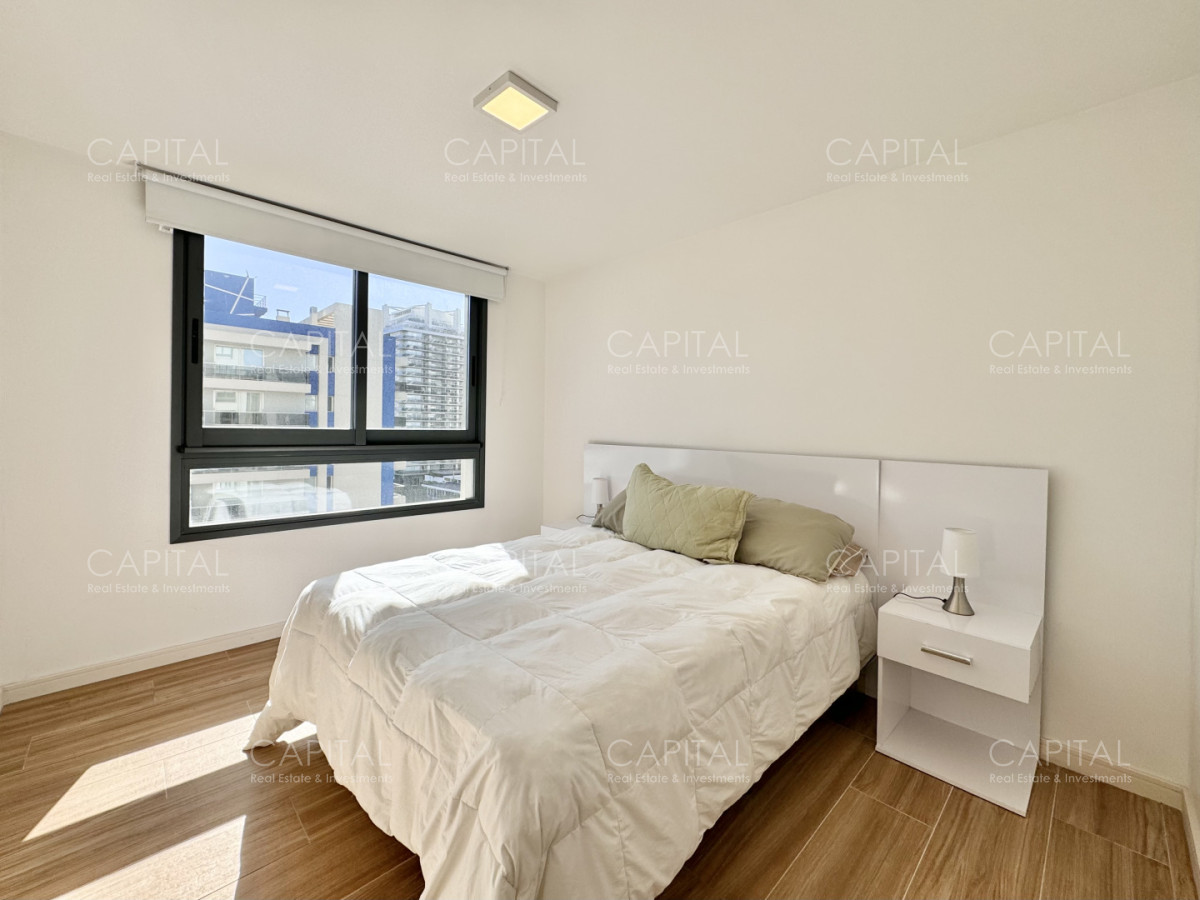 Apartamento ID.39840 - Apartamento de dos dormitorios con vista al Mar en Playa Brava, Punta del Este.