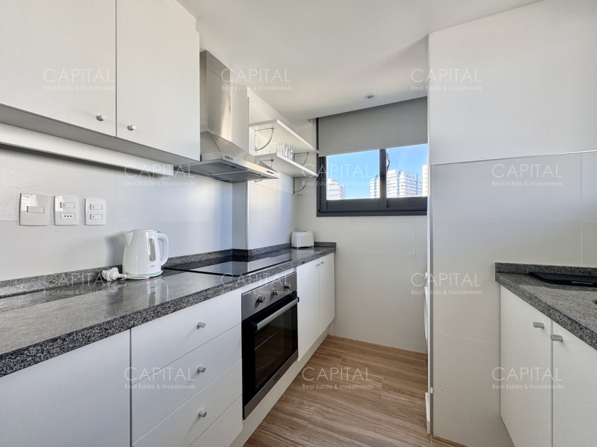 Apartamento ID.39958 - Apartamento en alquiler anual de dos dormtiroios, Playa Brava, Punta del Este.