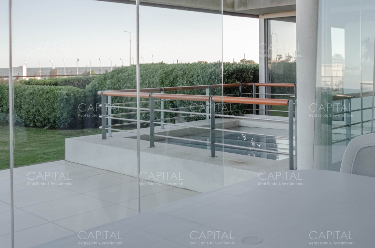 Apartamento ID.39739 - Apartamento de dos dormitorios dormitorios frente al mar, Veramansa, Punta del Este.