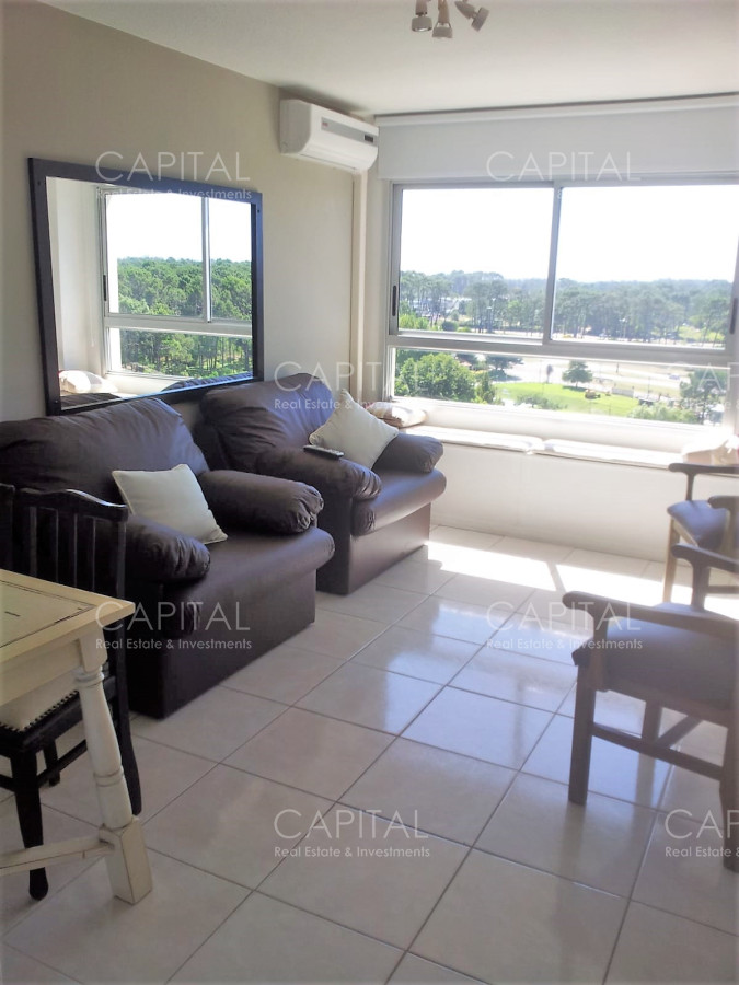 Apartamento ID.26018 - Apartamento en Venta Punta del Este un dormitorio + garage + roosevelt + amenities