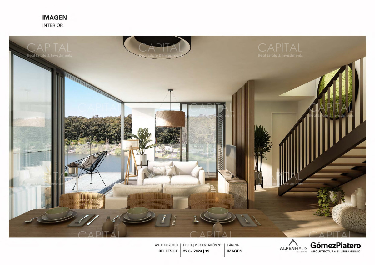 Apartamento ID.37388 - BELLEVUE - Exclusivo Penthouse Duplex de revista, vista al lago