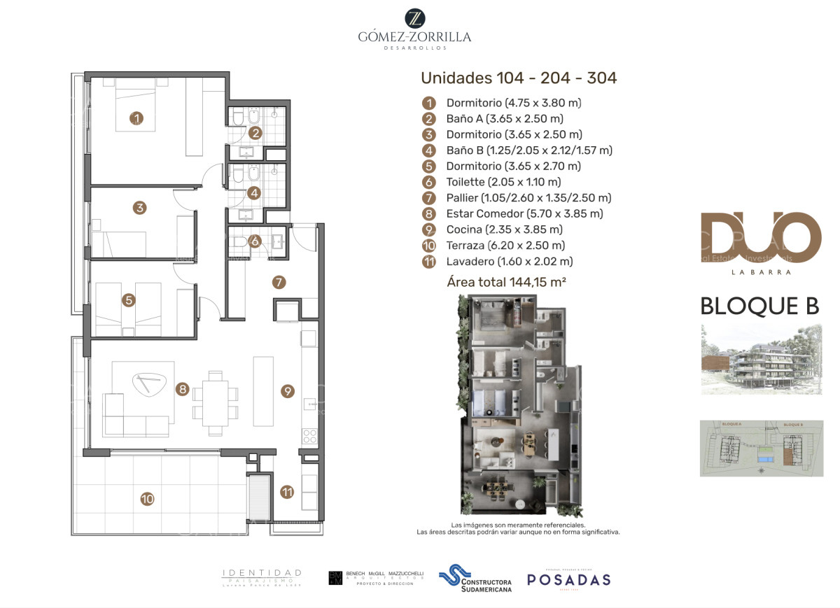 Apartamento ID.37988 - DUO Proyecto en La Barra ideal para vivir todo el año