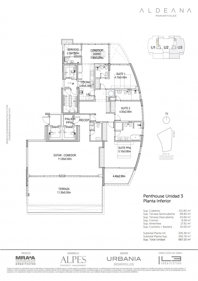 Apartamento ID.35170 - Excelente Penthouse a estrenar en Manantiales, frente al mar 