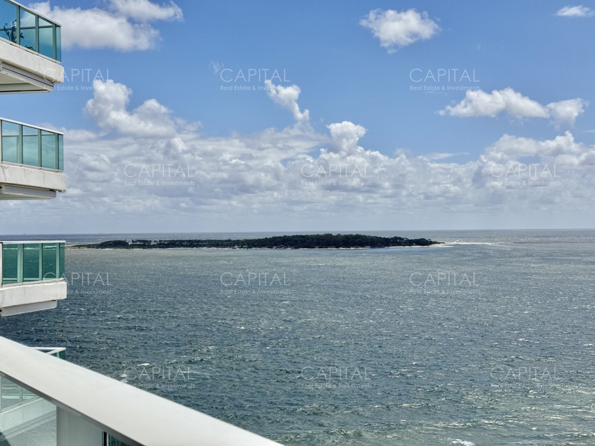 Apartamento ID.39453 - Paramount Tower de dos dormitorios frente al mar en Alquiler, Playa Mansa Punta del este