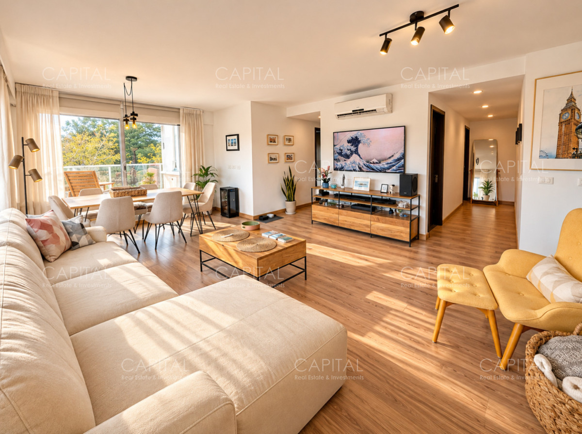 Apartamento 3 dormitorios con parrillero propio en Punta del Este venta, foto 1