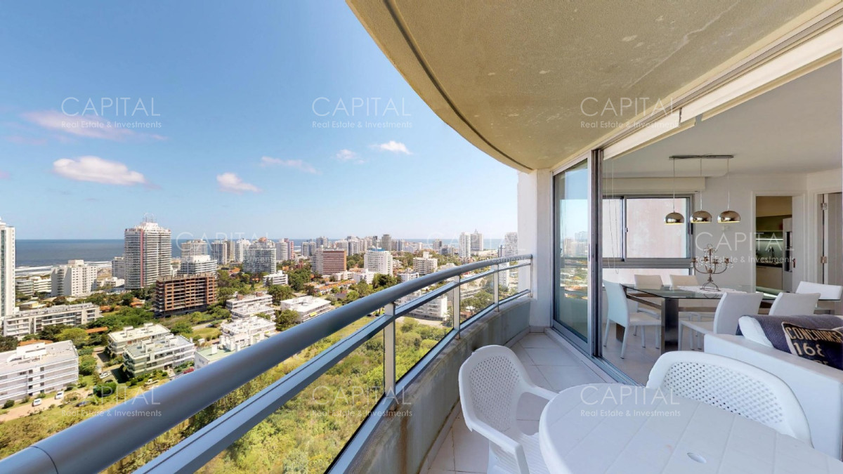 Apartamento ID.27416 - Apartamento dos dormitorios Ocean Drive Punta del Este, Mirando el Mar