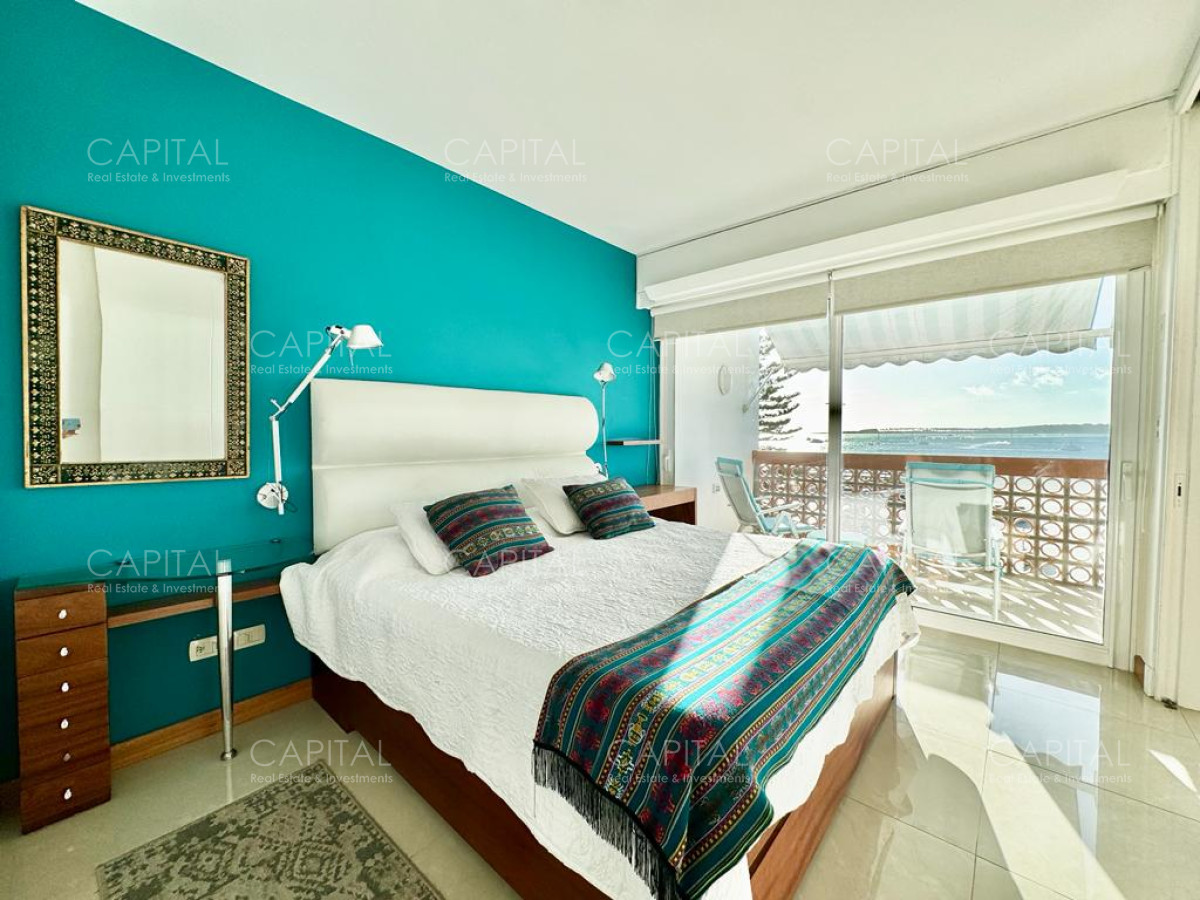 Apartamento ID.35578 - Apartamento de un dormitorio recilado frente al mar en Playa Mansa de Punta del Este